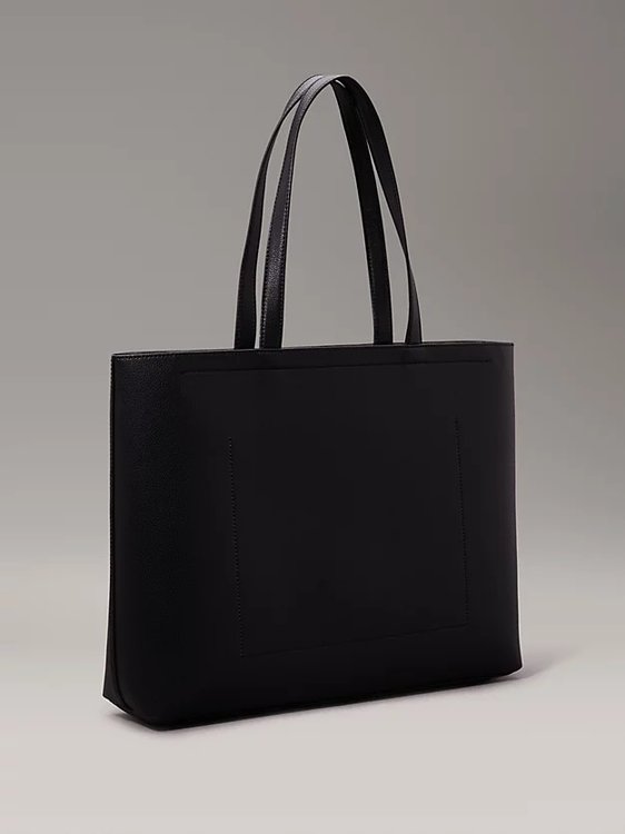 Módní Minimal Monogram Slim kabelka, Černá barva, 2024