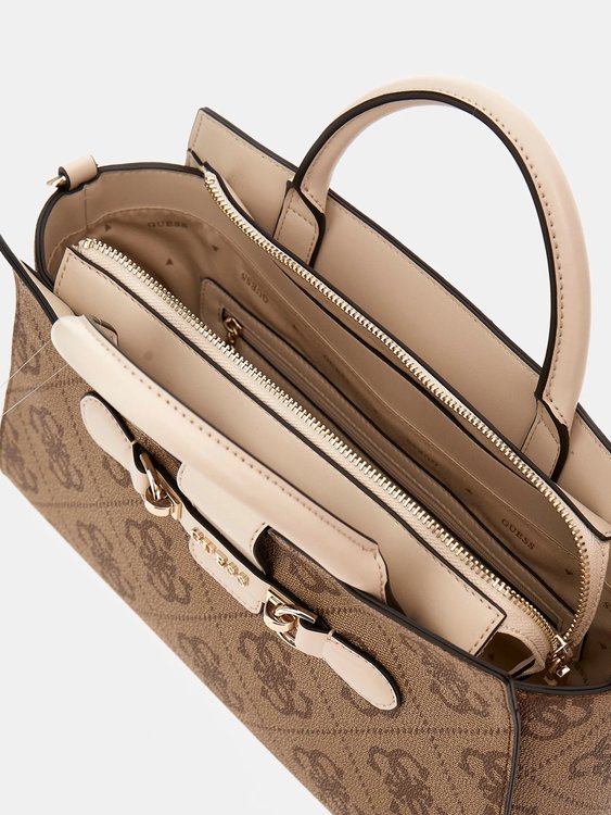 Módní Nolana Girlfriend střední kabelka, Béžová, Hnědá barva, 2024