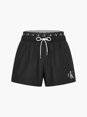 Calvin Klein Swimwear – KM0KM00710-BEH plavky SHORT DOUBLE WB