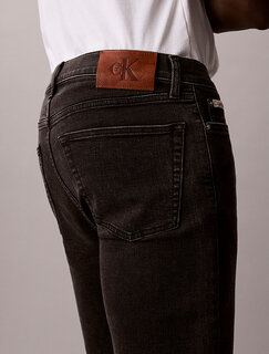 Slim essential šortky Černá barva Muži