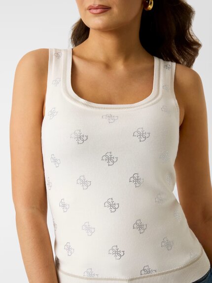 Luxusní 4G tílko, Bílá barva, S, M