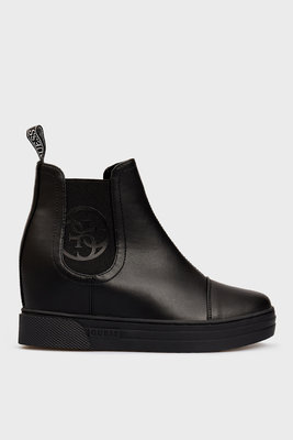 Guess – Frenze 4G klínová obuv, Černá barva