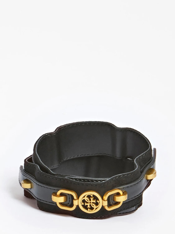 Guess – Hensley pásek, Černá barva