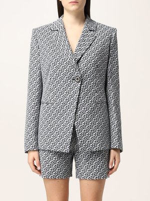 Pinko – Grumello sako, Bílá, Modrá, Navy barva