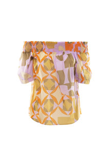 Luxusní Filomena halenka, Multi barva, 38(XS), 40(S), 42(M), 44(L)