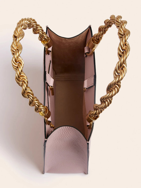 Luxusní Aida kabelka, Růžová barva, T/U