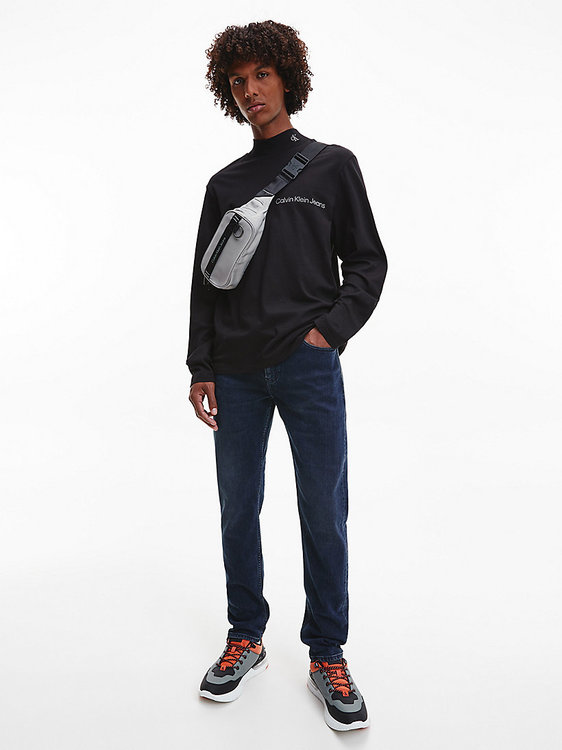 Slim taper jeans – Calvin Klein Jeans, Modrá barva Muži