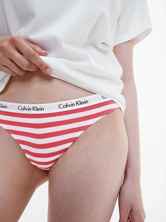 Luxusní Carousel tanga, Bílá, Červená barva, XS, S, M, L