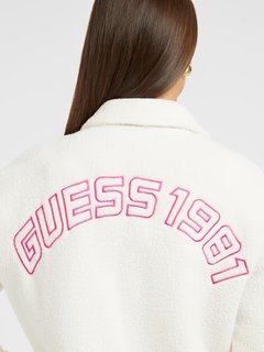 Luxusní Charla košilová bunda, Bílá barva, M, L