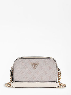 GUESS – Noelle crossbody, Béžová barva