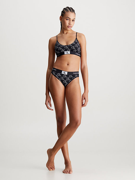 1996 Cotton podprsenka Černá barva Ženy