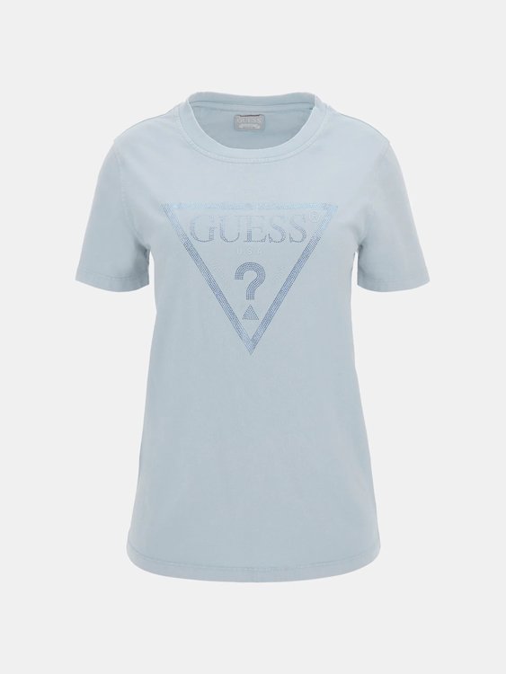 Vintage Logo Stones triko Modrá barva Ženy