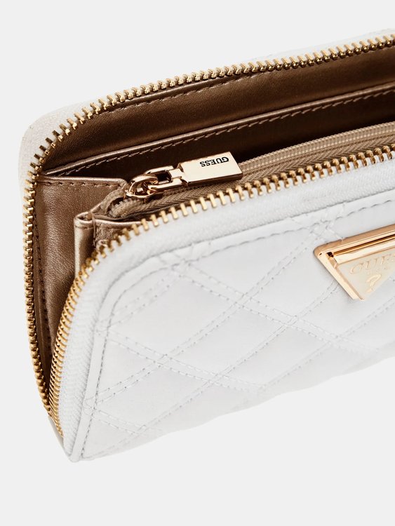 Módní Giully střední peněženka, Bílá barva, 2024