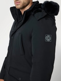 Luxusní Technical parka, Černá barva, M, L, XL