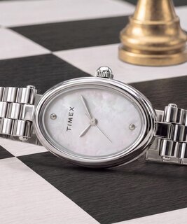 TIMEX TW2Y86000-SILVER HODINKY