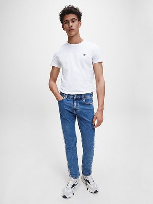 Triko Ck – Calvin Klein Jeans, Bílá barva Muži, Muži, Muži, Muži, Muži, Muži