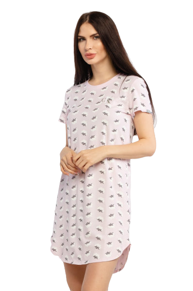 Lounge noční košile – Calvin Klein Underwear, Růžová barva Ženy