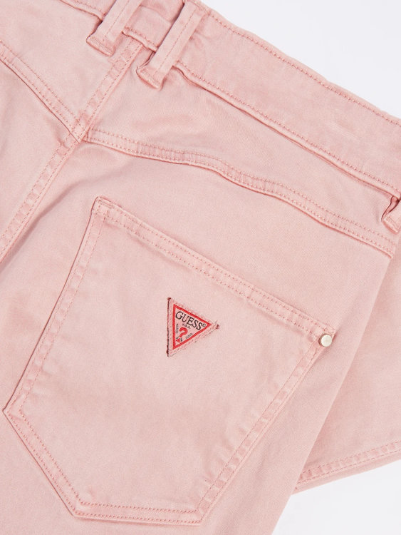 Guess, Růžová barva Skinny fit jeans 2