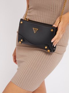 Luxusní Amantea crossbody, Černá barva, T/U