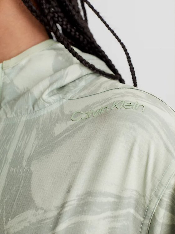 Luxusní Anorak větrovka, Zelená barva, S