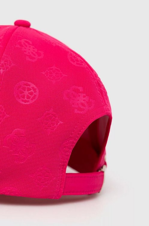 Aviana kšiltovka – GUESS, Růžová barva Ženy