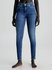Calvin Klein Jeans – Mid Rise Skinny jeany, Modrá barva