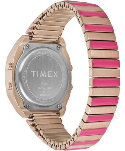 Módní Timex LAB 80 hodinky, Růžová, Růžové zlato barva, 2024
