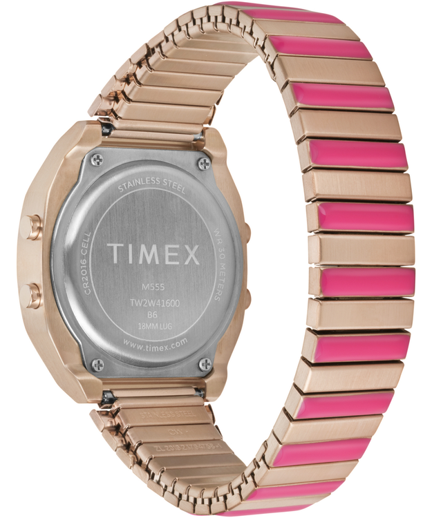 Módní Timex LAB 80 hodinky, Růžová, Růžové zlato barva, 2024