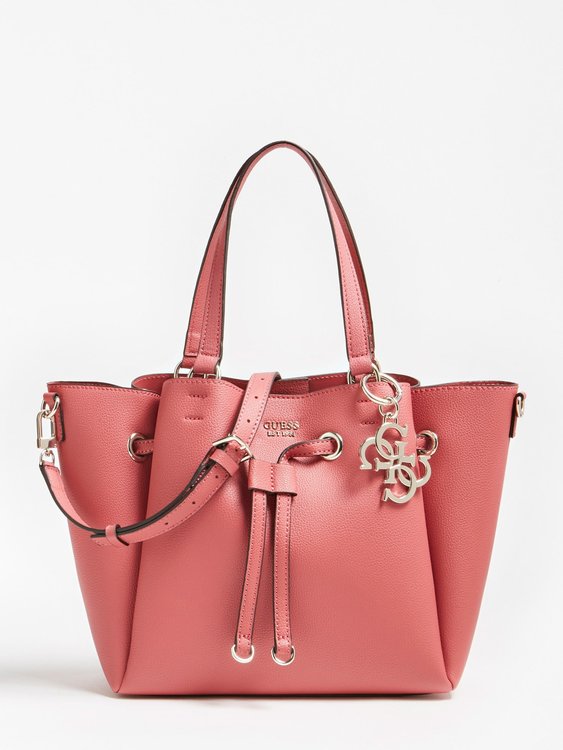 Guess – Digital kabelka, Růžová barva