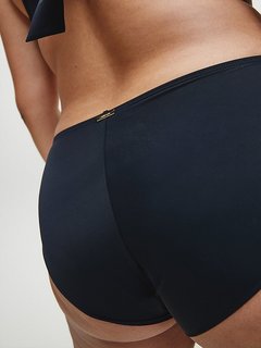 Calvin Klein Swimwear, Černá barva Plavky Core Curve - Spodní díl
