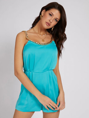 Módní Clarissa overal, Tyrkysová barva, 2021