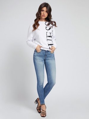 Jegging jeans – Guess, Modrá barva Ženy
