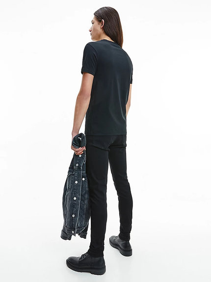 Monogram triko Černá barva Muži