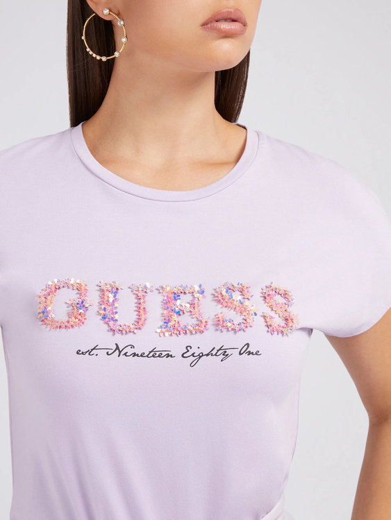 Luxusní Stine triko, Fialová barva, XS, S, M, L, XL