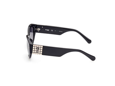 Guess – Injected sluneční brýle, Černá barva 1