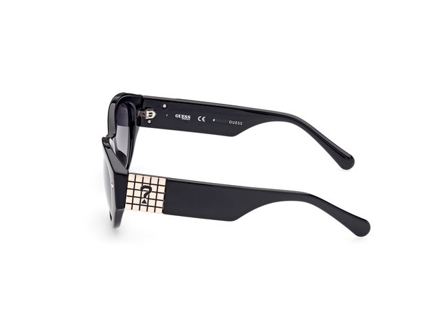 Guess – Injected sluneční brýle, Černá barva 1