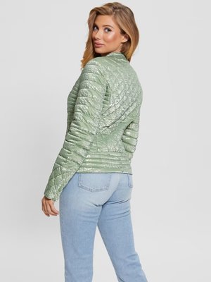 New Vona bunda – GUESS, Zelená barva Ženy