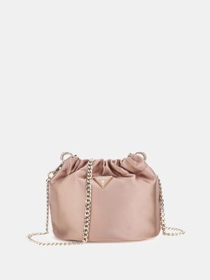 GUESS – Velina Pouch crossbody, Růžová barva