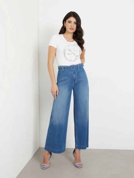 Módní 4G Logo triko, Bílá barva, 2024