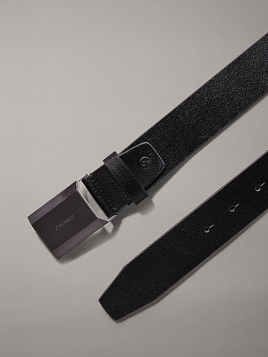 Beveled pásek – Calvin Klein Jeans, Černá barva Muži