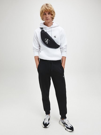 Essential Kalhoty – Calvin Klein Jeans, Černá barva Muži, Muži