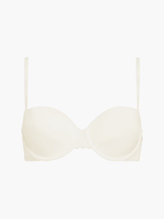 Calvin Klein Underwear – Podprsenka Flirty, Krémová barva