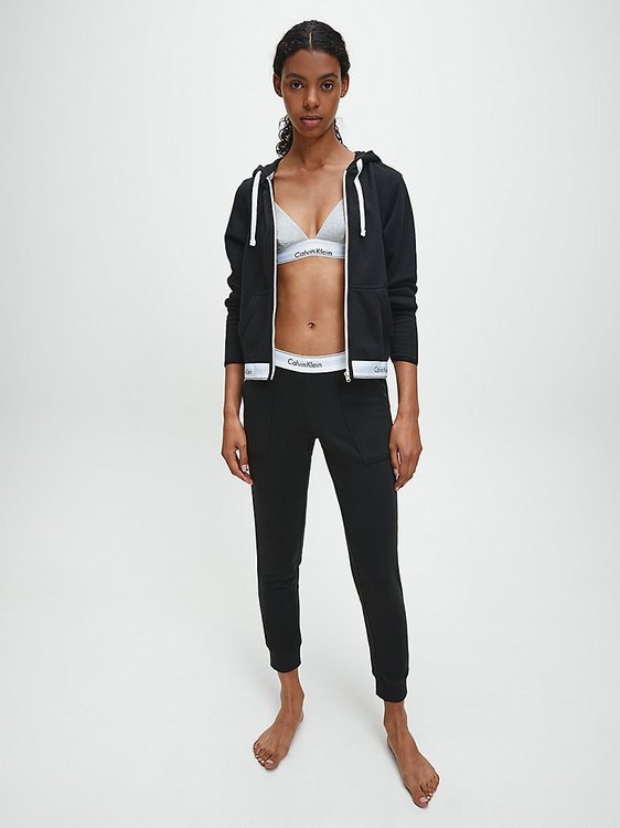 Tepláky Modern Cotton – Calvin Klein Underwear, Černá barva Ženy