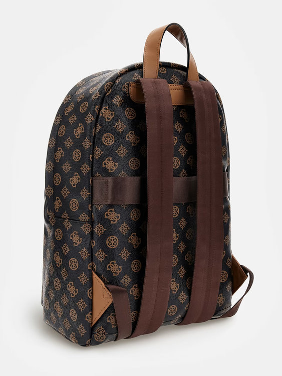 Peony batoh – GUESS, Hnědá barva Muži