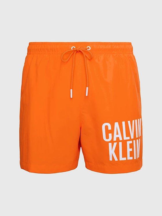 Calvin Klein Swimwear – Intense Power plavky, Oranžová barva
