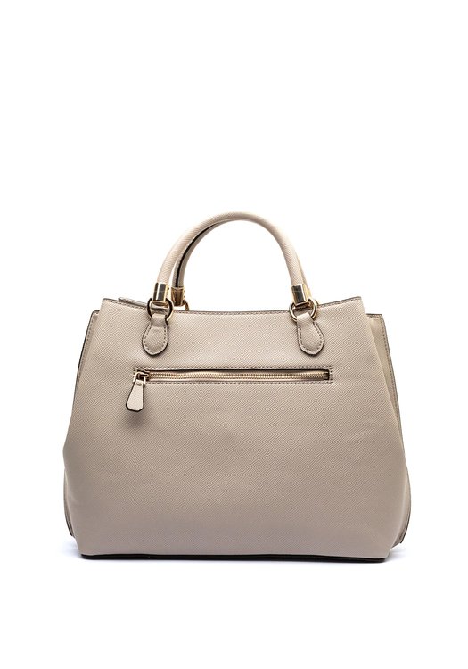 Módní Gizele Girlfriend velká kabelka, Béžová barva, 2024