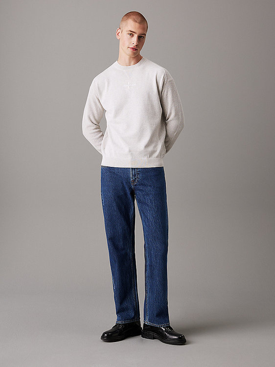 Luxusní Monologo svetr, Šedá barva, S, M, L, XL