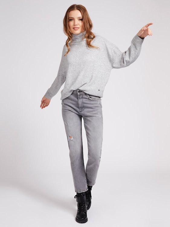 Ludmilla svetr – Guess, Šedá barva Ženy, Ženy