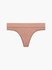 Calvin Klein Underwear – Tanga Tonal Logo, Béžová barva