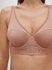 Luxusní Tonal Logo podprsenka, Béžová barva, 32/0B, 32/0C, 32/0D, 34/0B, 34/0C, 34/0D, 36/0B, 36/0C, 36/0D, 38/0B, 38/0C, 38/0D